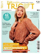 Fait main tricot N° 54 Avril 2025